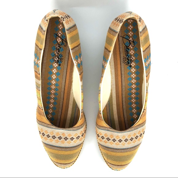 Beacon | Espadrille Canvas Wedges - Picture 5 of 13